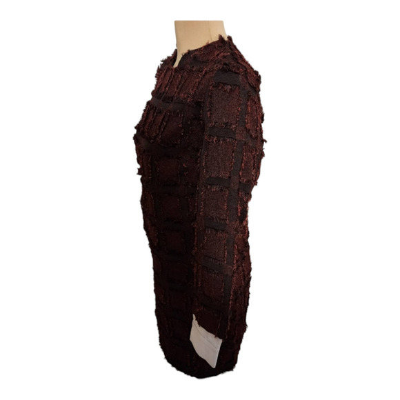 English Factory plaid red patchwork dress size small - Picture 2 of 5